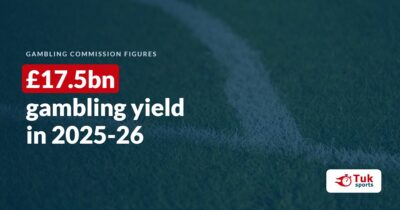 Cover: £17.5bn gambling yield in Great Britain in 2025-26